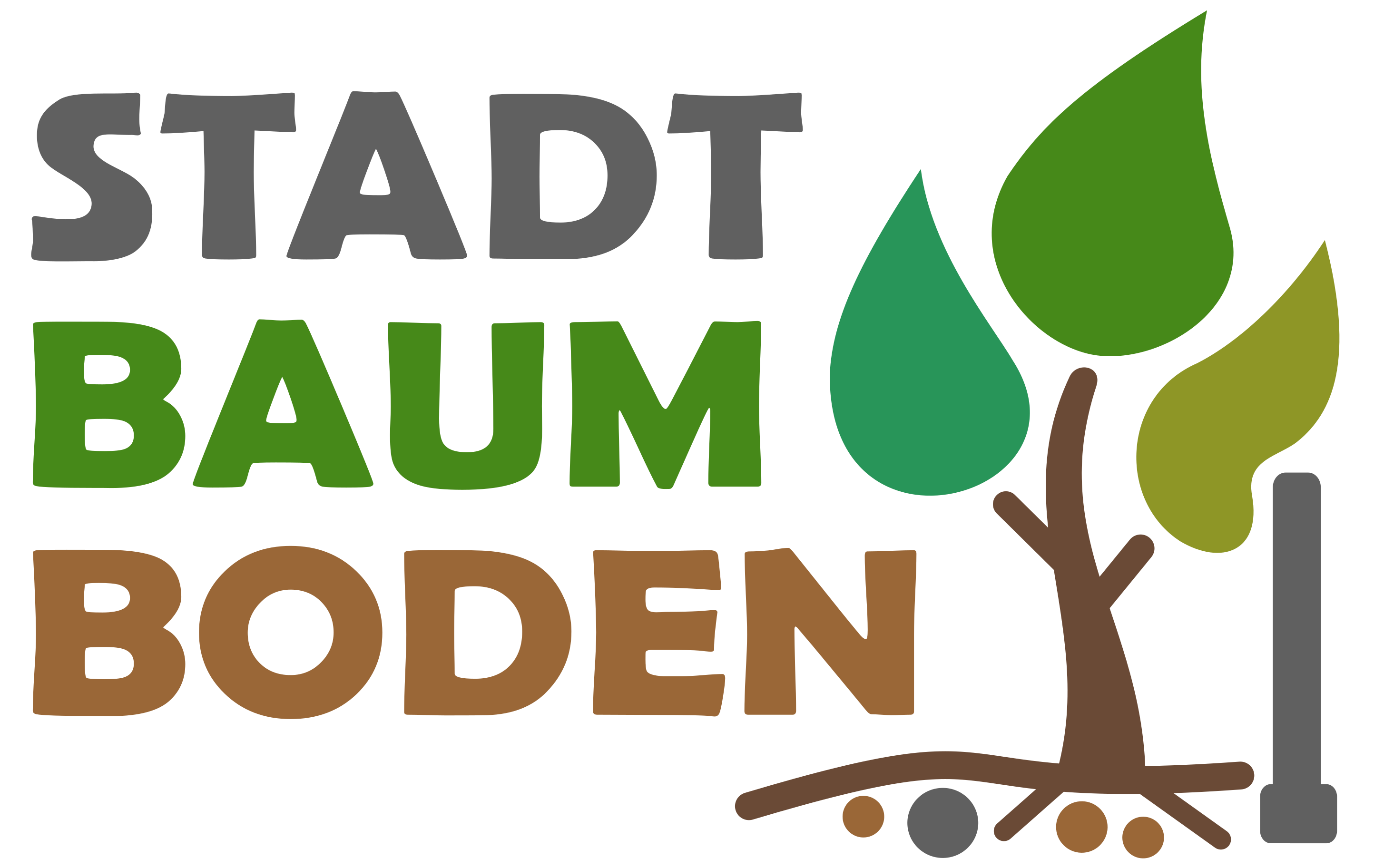 Stadt Baum Boden